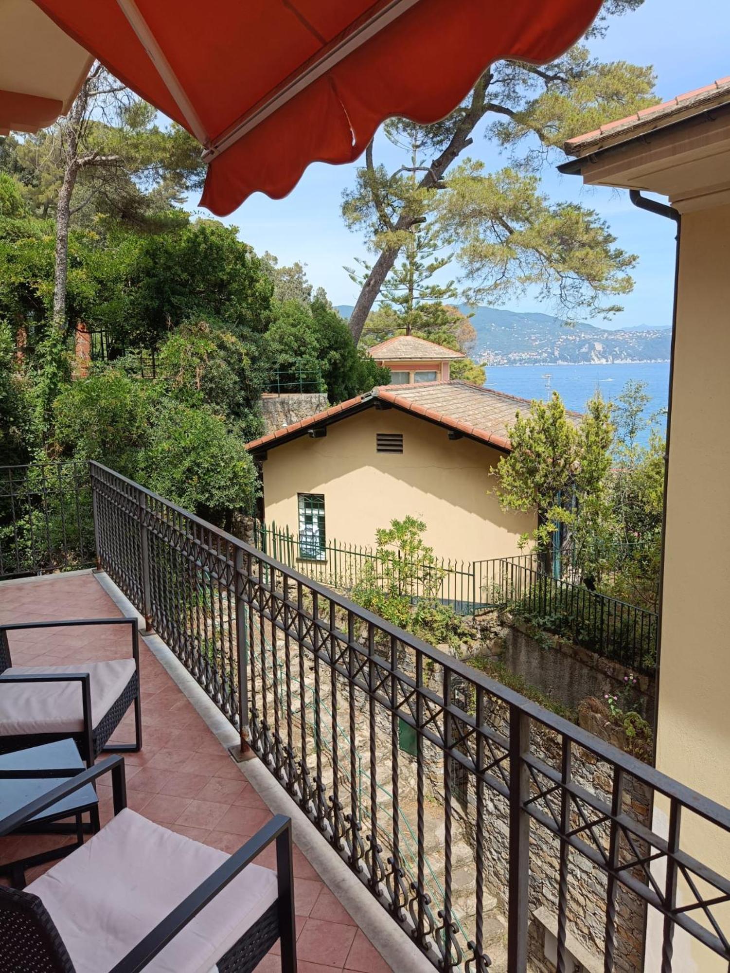 Portofino Seaview Apartment, 50 Meters From The Beach, Free Parking, Air Conditioning Paraggi Exterior photo